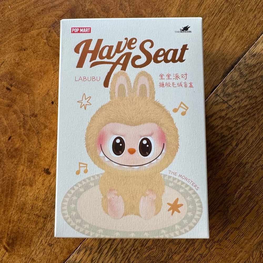 Labubu — Have A Seat — QuQu — NWT, sealed in box — PopMart authentic
